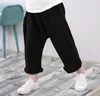 Pantalon plissé en lin pour enfants de 2 à 7 ans, couleur unie, longueur aux genoux, pour bébés garçons et filles, Harem, été 2024