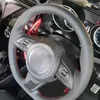 Coprivolante Copertura intrecciata in pelle microfibra per Suzuki Jimny Sierra Swift Sport Teszt Baleno 2024-2024 Anno Auto cucito a mano