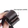 Genuine Leather Bag Strap Lichee Pattern Detachable Handle Replacement Men Shoulder Silver Buckle Bags Accessories Belts 240126