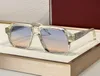 Modische Luxus-Designer-Sonnenbrille für Herren und Damen, Vintage, Premium-Acetat, rechteckige Brille, Outdoor, trendiger, vielseitiger Stil, Anti-Ultraviolett, mit Etui