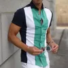 2024 camicia da uomo a strisce hawaiane da uomo casual polo a fiori retro corta spiaggia sociale manica lunga abbigliamento da strada 3d estate 240130