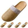 Zapatillas Casa de mujer Cubierta interior Toe Parejas Lino Madera Mukluks Calcetines para mujeres abiertas