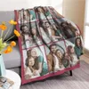 Custom with Photos text Personalized Picture Throw Blanket Family Friend Christmas Halloween Birthday Wedding Customized Gifts for Women Men