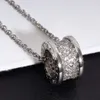 925 zilveren luxe designer hanger ketting vrouw mode choker glijdende hanger met diamanten vol sterren vergulde zilveren ketting