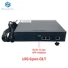 Sprzęt światłowodowy Ftth Mini GPON OLT Telnet CLI Web Manager Funkcja pojedyncza port 1: 128 ONU SFP z kompatybilnym Huawei