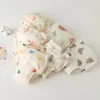 8st/parti återanvändbara babyträning byxor spädbarn blöja byter underkläder tvättbara tygblöja paniter nappies barn 240119