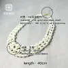 Torques – collier de perles multicouches pour femmes, bijoux de mariage de haute qualité