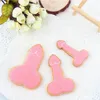 Bakvormen 3 stuks set Volwassen Sexy Penis Vorm Cookie Cutter Voor Biscuit Mold Fondant Taart Decoratie Metalen Keuken Tool Verjaardag P2423