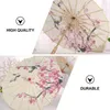 Parasol orientalny wystrój starożytny styl parasol japoński vintage naoliwiony papierowy taniec taniec kolorowy kwiat parasol