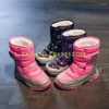 Laarzen Meisjes Roze Kinderen Snowboot Winter Warm Bont Antislip Kinderen Voor Schoenen