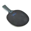 قاعدة الكربون تنس تنس الشفرة 7 Ply Ping Pong Paddles منحنى الهجوم المضرب اليدوي 240122