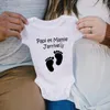 Rompertjes Grappige Baby Aankondiging Body Opa Oma Ik Kom Geboren Jongens Meisjes Katoenen Romper Lichaam Zwangerschap Onthullen Kleding