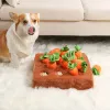 おもちゃ犬おもちゃ犬のぬいぐるみおもちゃペット野菜の犬の犬のための犬のためのスナッフェルマット