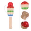 5 PCS Kendama Cup Outdoor Toys Catch Kadoma Game Squiz Kendall Ball Kid Wood Toy Japonais en bois 240126