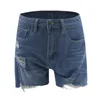 Kvinnors jeans denim byxor damer lossa shorts fickhål botten sexig casual mode sommarbyxor för kvinnliga mysiga ropa de mujer