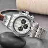 Hot Sprzedawanie transmisji na żywo kwarcowy zegarek z sześcioma igiełami i pięcioma baht spiral zegarek moda biznesowa