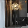 Vloerlampen Italiaanse Designer Vloerlamp Woonkamer Licht Luxe Creatieve Acryl Lampenkap High-end Room Decor Verticale Led Vloerlamp YQ240130