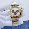 Lao Jia Di Tong Na Horloge Volautomatische mechanische timingfunctie Panda-patroonhorloge{category}{category}0.100.1