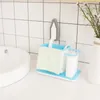 Zlew na przybory ręczników gąbki stojaki plastikowe schludne półki naczynia naczynia oddzielone kreatywne przechowywanie kontener kuchenny 240122