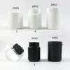 30 x 100 ml 150 ml 200 ml HDPE bouteilles de pilules pharmaceutiques blanches solides pour emballage de conteneur de capsules de médicaments avec joint inviolable Aqvsr