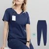 Overige kleding Verpleegsters en chirurgen Isolatiekleding Overalls Verpleegstersuniform Handwaskleding met korte mouwen Huidbeheeroveralls voor dames