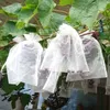 50 bitar av fruktpåsar för att skydda frukt druvväskor trädgårdar mesh väskor grönsaker fågel och skadedjur kontroll gård trädgårdar 240130