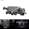 Cell Phone Mounts Holders Gravity Car Phone Holder for 4.7-7 inch Mobile Phone Car Air Vent Phone Mount Universal Shockproof GPS Clip Smartphone Stand YQ240130