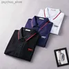 Men's Polos 2022Designer mens Basic business polos T Shirt fashion france brand Mens T-Shirts embroidered armbands letter Badges polo shirt shorts Q240130