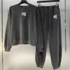 新しいデザイナーメンズレディーストラックスーツセーターズボンセットバスケットボールストリートウェアスウェットシャツスポーツスーツブランドの服厚いパーカー男性パンツ