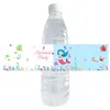 Dekoracja imprezowa Zestaw urodzin syreny naklejki owijają etykiety naklejki do butelek z wodą