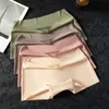 Damesleggings Nieuwe Naadloze Boxershorts Zomer Dunne Vrouwen Veiligheid 2022 Gezellige Femme Slipje Thuis Fitness Broek Ijs Zijde Sexy Onderrok YQ240130