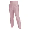 LL Yoga clothing Autumn winter women's high-waisted sports pants pure cotton grab pile plus pile hoodie fitness jogging pants Fitness pants