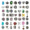 Loose Charm Bead Fit For European Style DIY Bracelet Necklace Bangle Fashion Jewelry Findings and Components234s