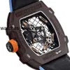 Mens Watch RM Wrist Watch Richardmillie Wristwatch RM27-04 Nadal Tennis Racquet Limited Edition Fashionable Leisure Sports RM2704