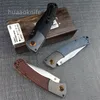 BM 4 Modelli 15080-2 Coltello tascabile pieghevole Crooked River Lama S30V Legno / Manico G10 Coltelli da sopravvivenza da campeggio per caccia all'aperto BM 15002 9070 9071 15535 3300