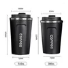 Vattenflaskor Xiaomi 380/510 ml Smart Thermos Bottle For Coffee LED Temperatur Display Termisk muggisolerad tumbler Taza Termica Garrafa