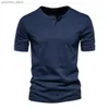 Herren T-Shirts Sommer T-Shirt Männer Baumwolle Herren T-Shirts Kurzarm Einfaches Kreatives Design Linie Kreuz Drucken Lässige T-Shirts Männer Top Tees S-5XL Q240130