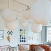 Pendant Lamps Janpanses Akari Paper Lamp LED Wabi Sabi For Restaurant Tea Room Parlor Bedroom Shop Decor Round Noguchi