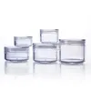 20st Plastic Zalfpotje Cosmetische Potten Container Hervulbaar Helder Dagelijks Gebruik Oogschaduw Opbergdoos voor Glitters 3g 5g 10g 15g 20g Mskvu