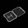 2 I 1 Standard Memory Pack Box Case Holder Micro SD TF Card Storage Transparent Plastic Boxes191w