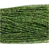 Pedras preciosas soltas veemake verde diopside borda cubo facetado contas para fazer jóias pedras naturais diy colar pulseiras brincos