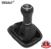 For VW Golf 4 MK4 1998 1999 2000 2001 2002 2003 2004 2005 2006 Carstyling 5 Speed 23mm Gear Stick Shift Knob With Leather Boot9288088