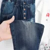 Pantaloni da donna 5XL Jeans da donna a vita alta Retro Pantaloni da donna da uomo di grandi dimensioni Harem Denim Pantaloni larghi da strada a gamba larga Streetwear