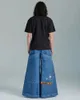 Vintage JNCO American Baggy Jeans Streetwear Skateboard Pants Hip Hop Harajuku wide leg jeans Large pocket Wide Trousers jeans 240118