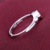 Halskette Anime Sword Art Online Kirito Asuna Yuuki SAO 925 Sterling Silber Ring Verstellbarer Verlobungsschmuck Paar Liebhaber Frauen Geschenke