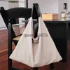 Shoulder Bags Preppy Style Large Capacity Sopping For Women Luxury Designers andbag And Purse 2023 New In Polyester Slim Clot Soulderqwertyui879