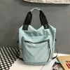 Rucksack, Unisex, für Reisen, Büchertaschen, verstellbarer Schultergurt, große Kapazität, Schule, Nylon-Stoff-Packtaschen