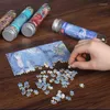 Dipinti 150 Pezzi Mini Provetta Puzzle Pittura a Olio Puzzle Decomprimere Giocattolo Educativo per Bambini Adulti Gioco Creativo Regalo