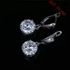 Ensembles de bijoux en argent Sterling 925, perles de Zircon flamme naturelle, accessoires de mariage pour femmes, boucles d'oreilles, bagues, Bracelet, livraison directe