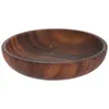 Dinnerware Sets Acacia Wood Bowls And Plates Salad Rustic Serving Tray Candy Dish Creative Crafts